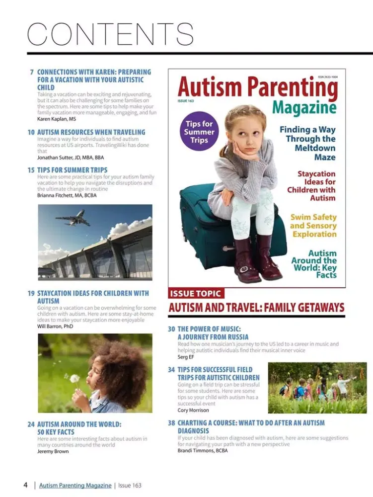 Captures d'écran de Autism Parenting Magazine