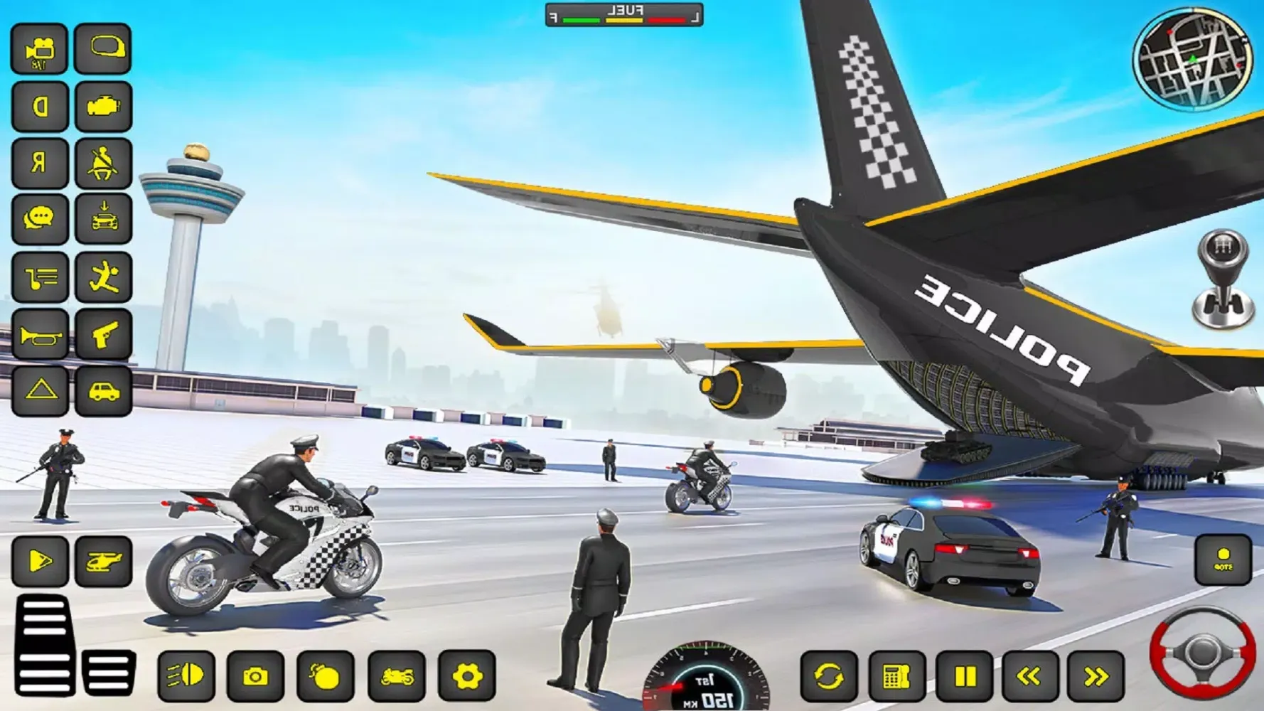 Capturas de pantalla de Police Truck Transport Game