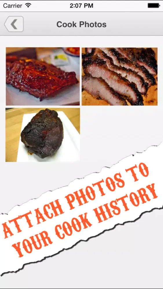 Ảnh chụp màn hình của The Pit Pal BBQ App