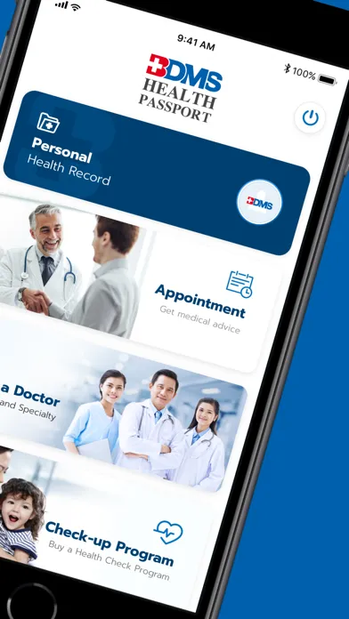 BDMS Healthpassport Screenshots
