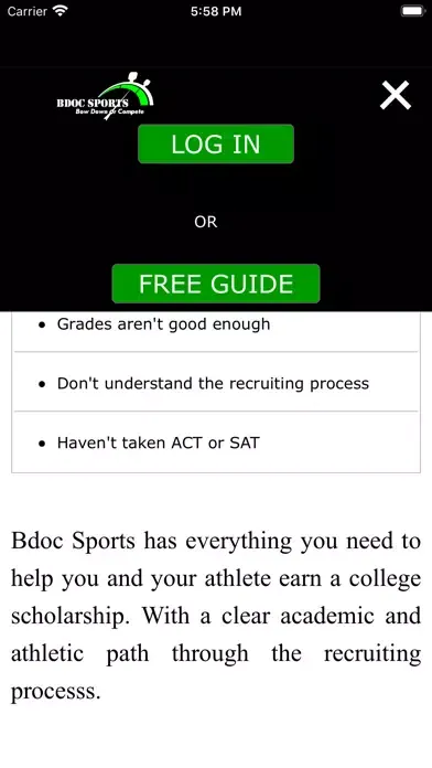 Capturas de pantalla de Bdoc Sports