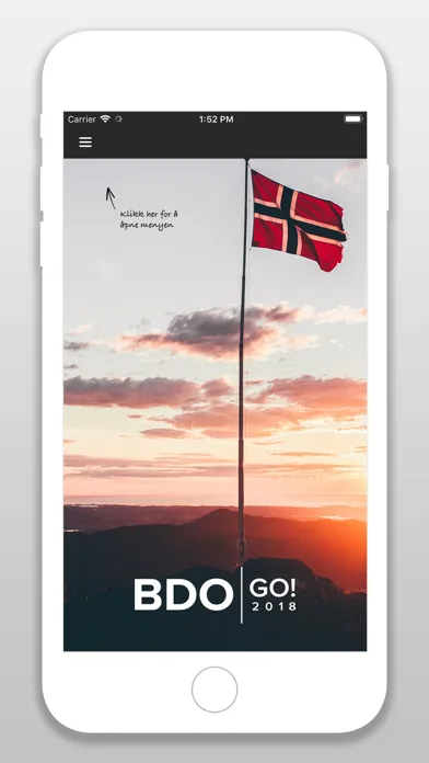 Ảnh chụp màn hình của BDO Norge Events