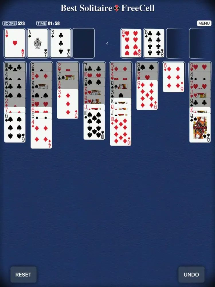 Capturas de pantalla de Best Solitaire ● FreeCell iPad 