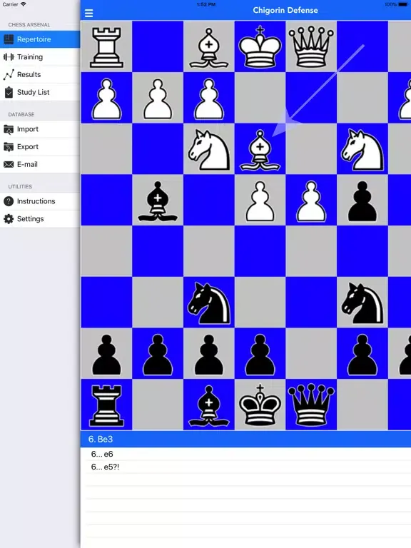 Chess Arsenal iPad  স্ক্রিনশট