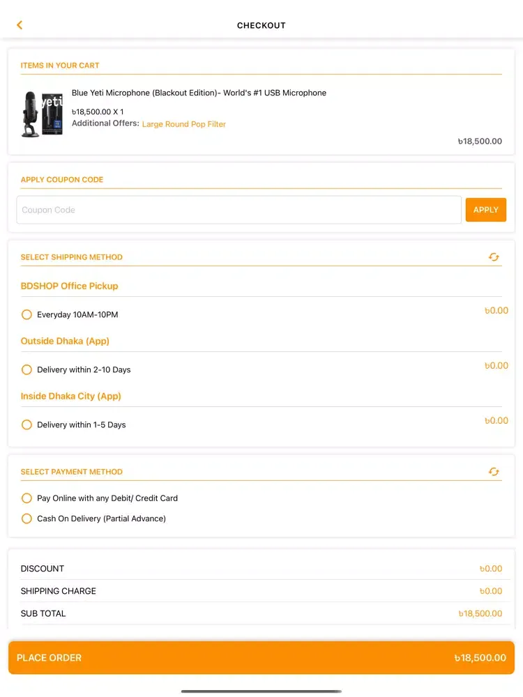 Zrzuty ekranu BDSHOP : YouTube Gadget Shop iPad 