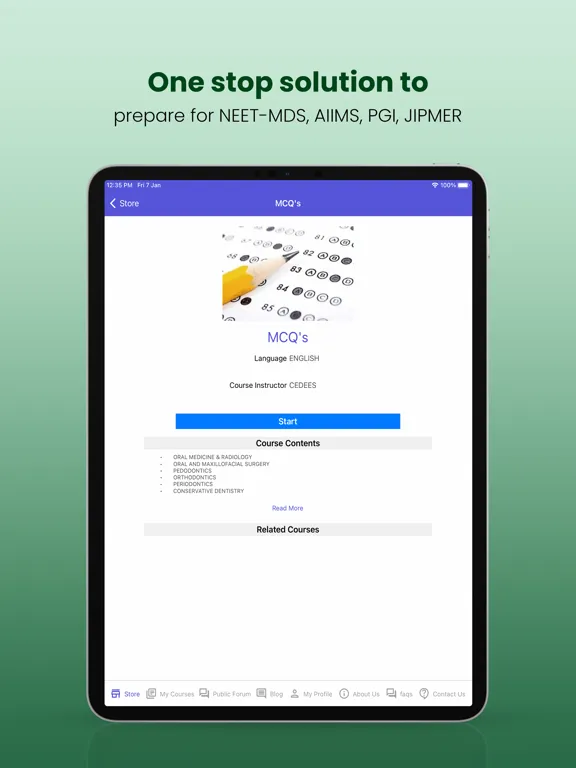 BDS Next Foundation iPad  Screenshots