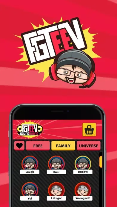 Captures d'écran de FGTeeV SoundBoard