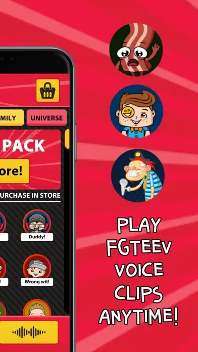Captures d'écran de FGTeeV SoundBoard