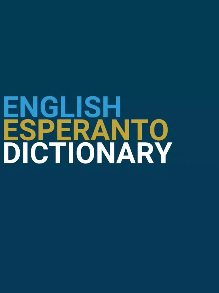 English : Esperanto Dictionary iPad  स्क्रीनशॉट