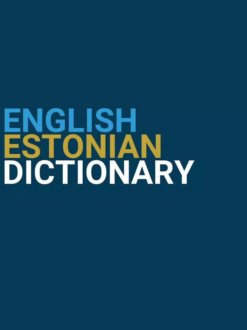 Ảnh chụp màn hình của English : Estonian Dictionary iPad 
