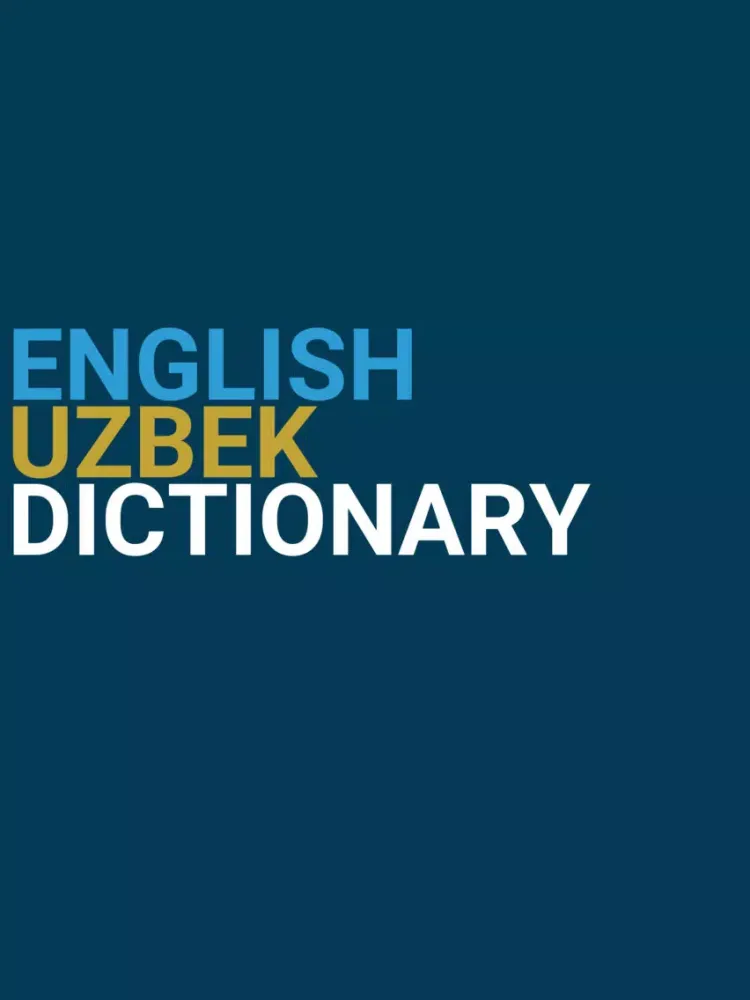 English : Uzbek Dictionary iPad 应用截图
