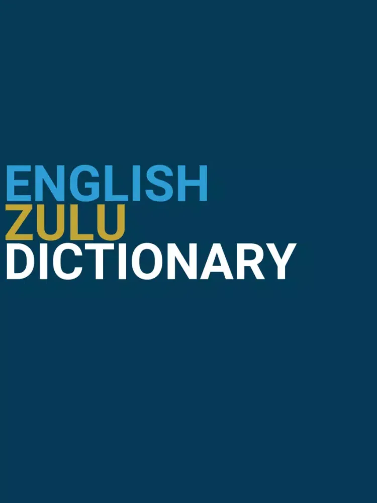 Zrzuty ekranu English : Zulu Dictionary iPad 