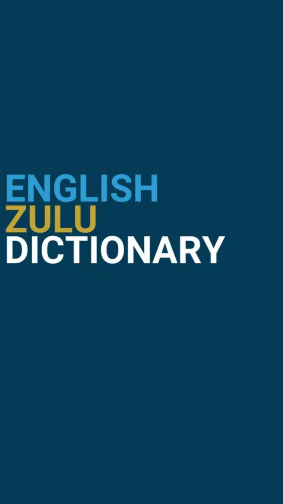 Zrzuty ekranu English : Zulu Dictionary