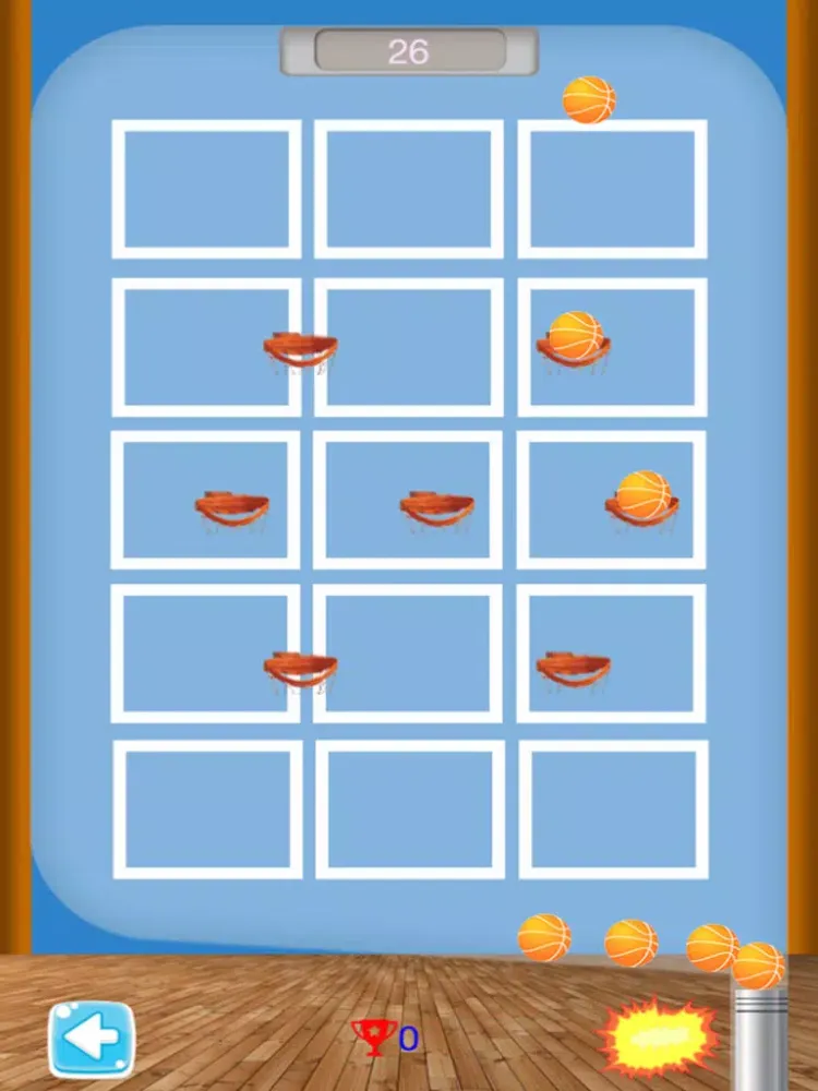 Basketball pool iPad  स्क्रीनशॉट