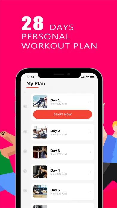 Capturas de tela do MeetFit- Lazy Workout & Date