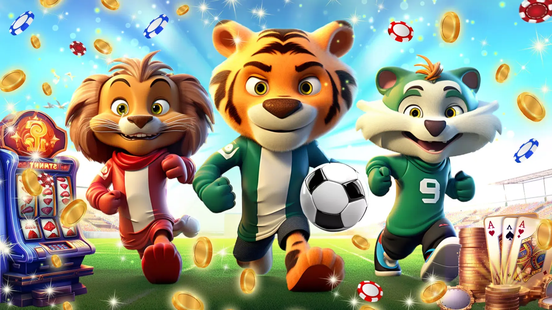 Tiger Fortune Soccer Game應用截圖