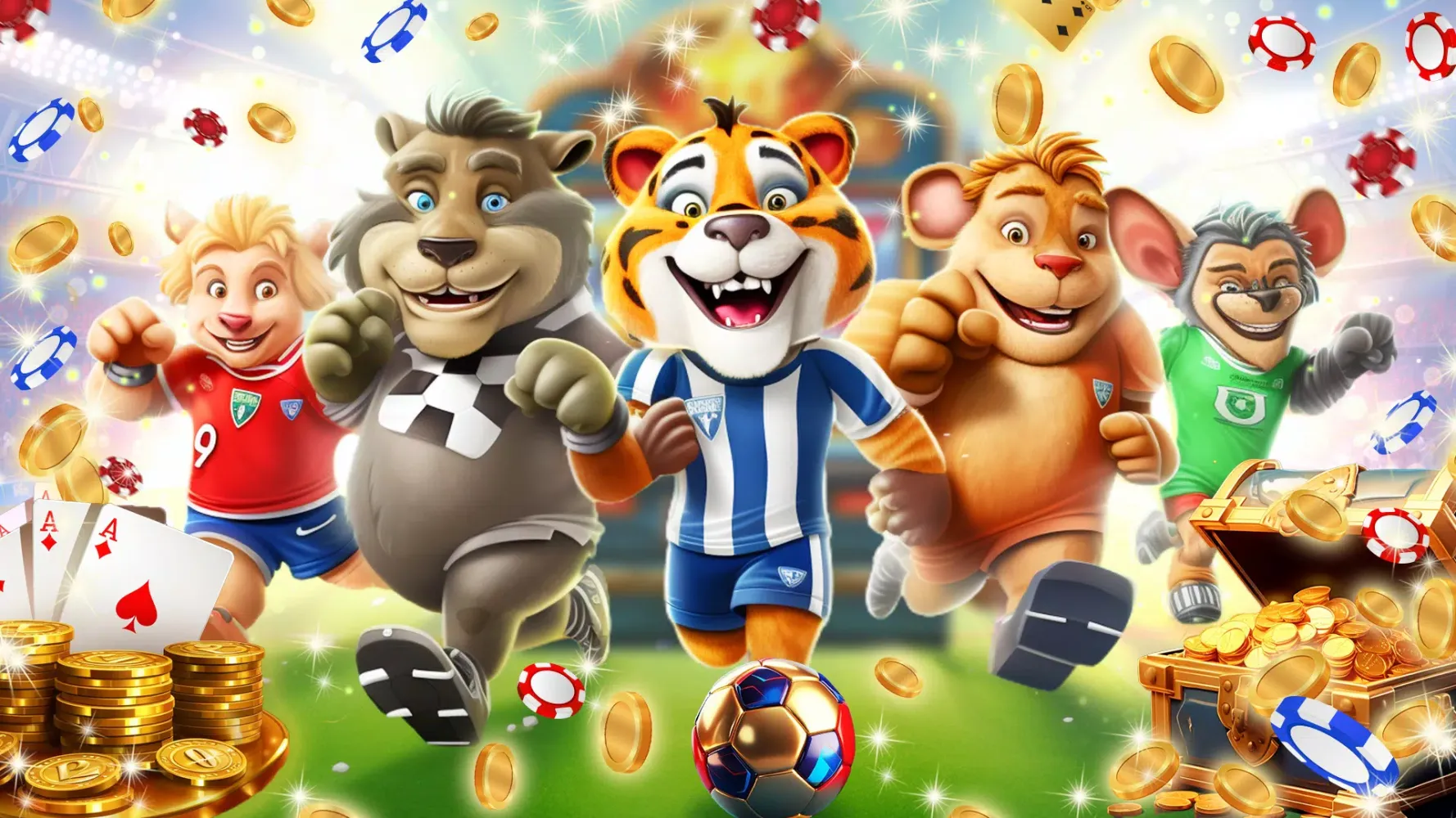 Tiger Fortune Soccer Game應用截圖