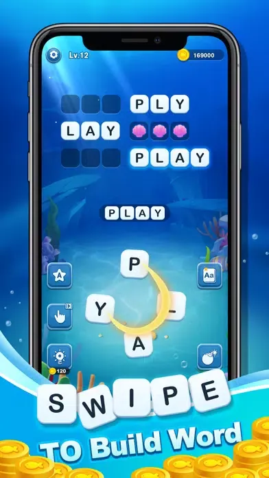 Capturas de pantalla de Word Ocean Puzzle:Fun Game