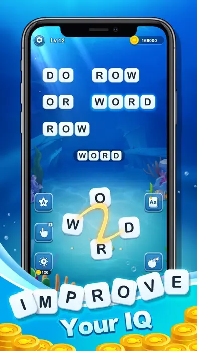 Capturas de pantalla de Word Ocean Puzzle:Fun Game