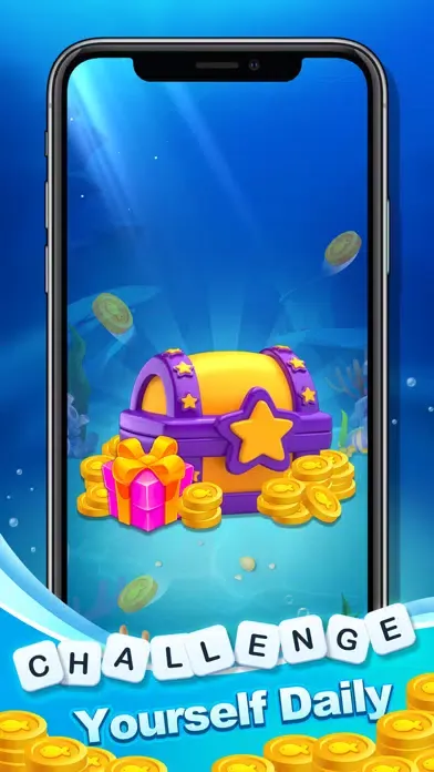 Capturas de pantalla de Word Ocean Puzzle:Fun Game
