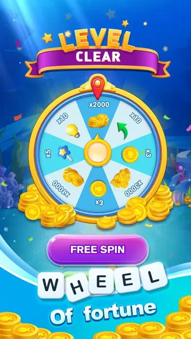 Capturas de pantalla de Word Ocean Puzzle:Fun Game