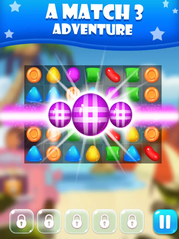 Capturas de pantalla de Beach Candy Fever iPad 