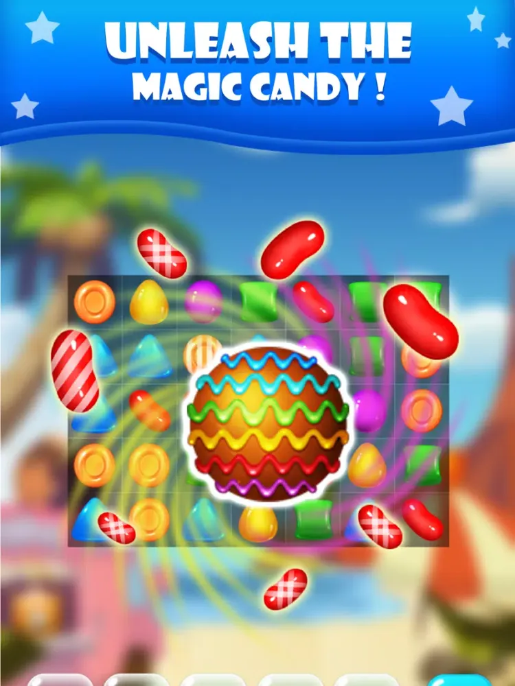 Capturas de pantalla de Beach Candy Fever iPad 