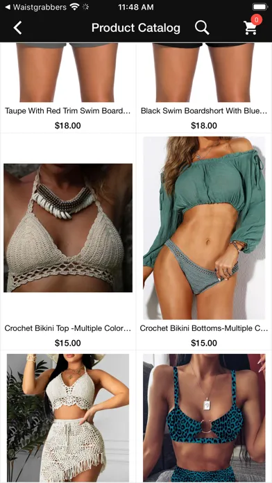 Screenshot di Beach Groove Swimwear