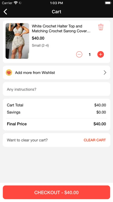 Screenshot di Beach Groove Swimwear