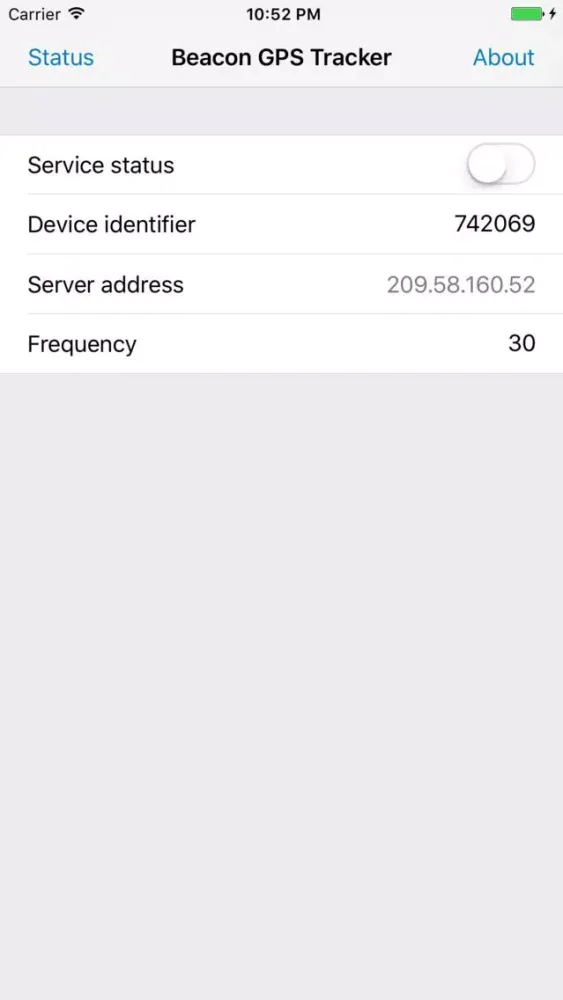 Beacon GPS Tracker应用截图