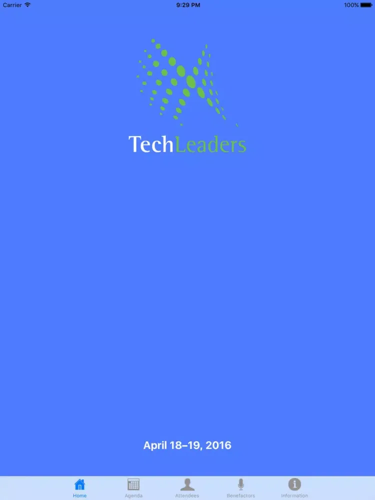 Captures d'écran de Tech-Leaders iPad 