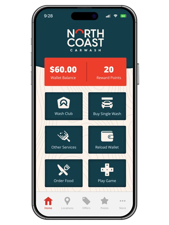 North Coast Car Washes iPad  स्क्रीनशॉट