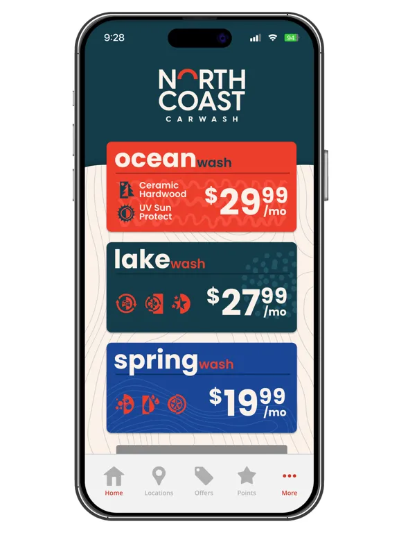 North Coast Car Washes iPad  स्क्रीनशॉट