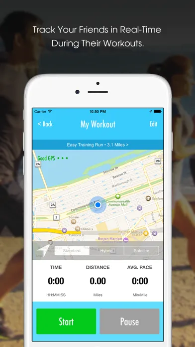 ShareMyRun - Live Run Tracking Ekran Görüntüleri