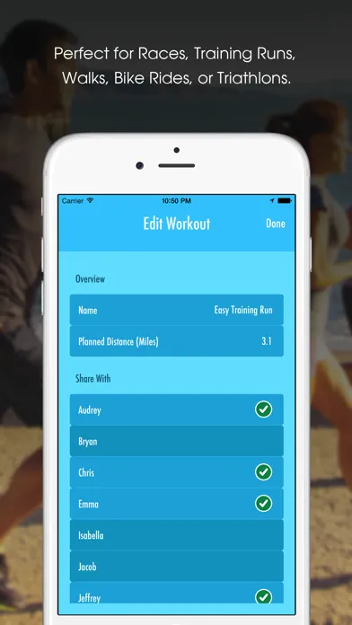 ShareMyRun - Live Run Tracking Ekran Görüntüleri