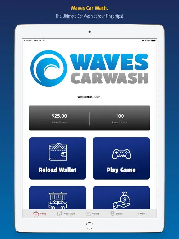 Waves Car Washes iPad  Screenshots
