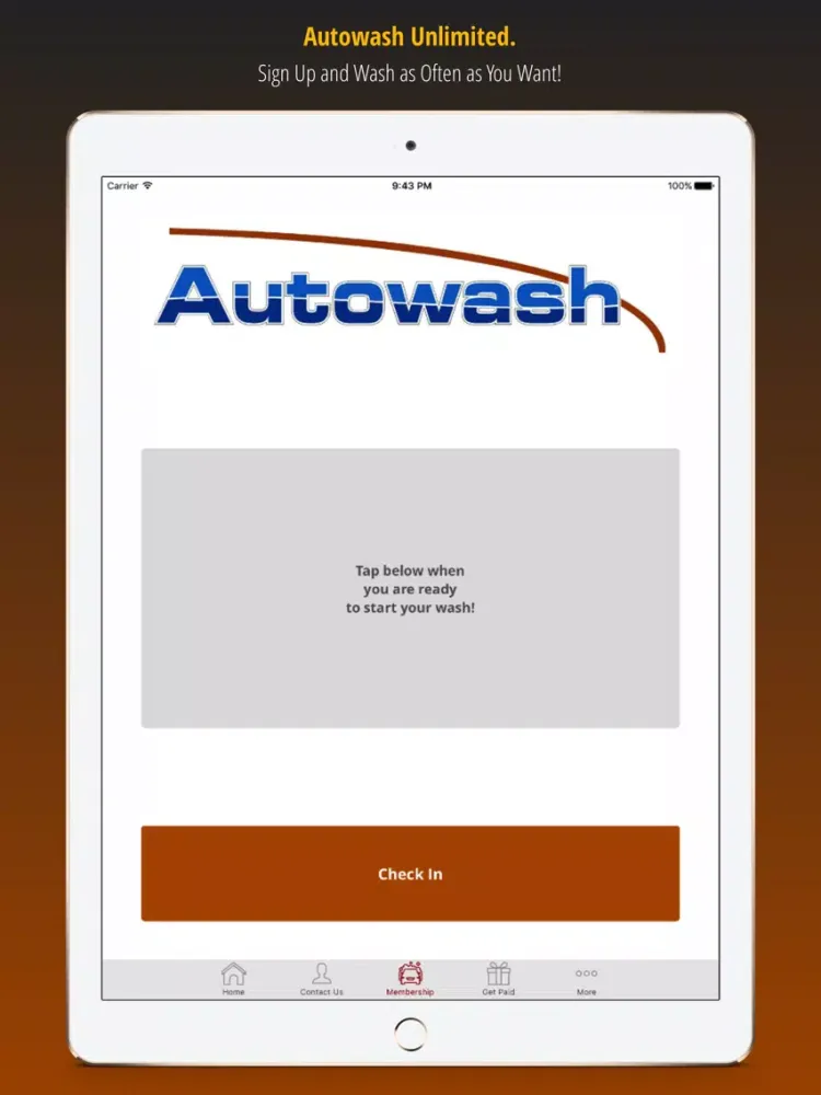 Autowash Car Washes iPad  سکرین شاٹس