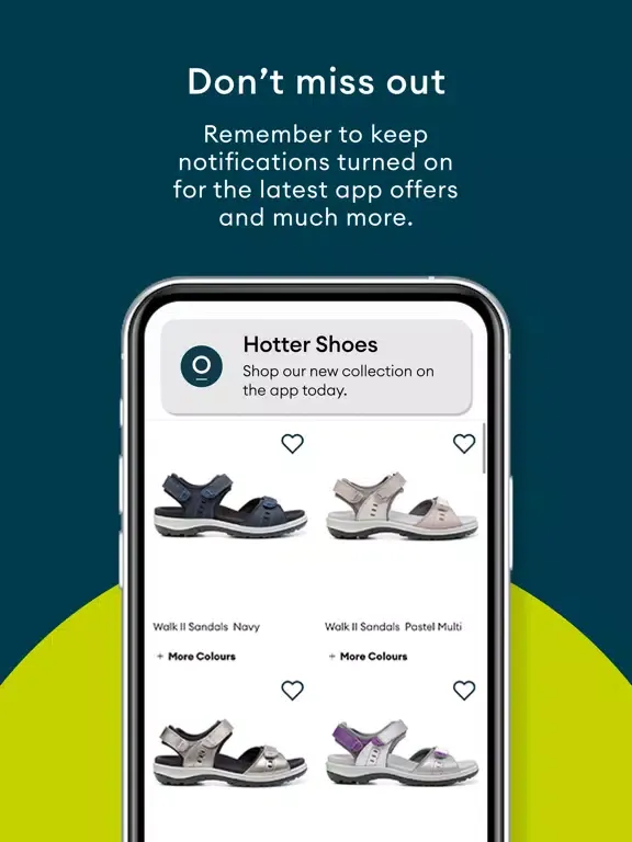Hotter Shoes iPad  Screenshots