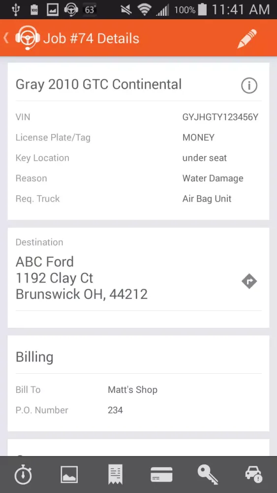Dispatch Anywhere for Drivers Screenshots