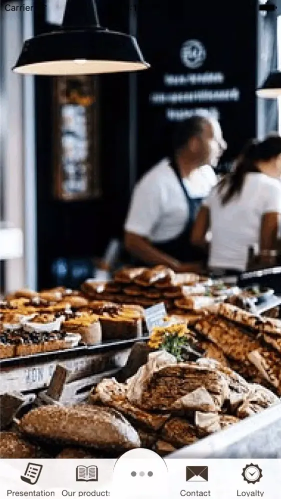 Tangkapan skrin BW Bakery