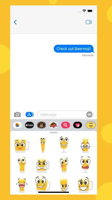 Captures d'écran de Beermoji