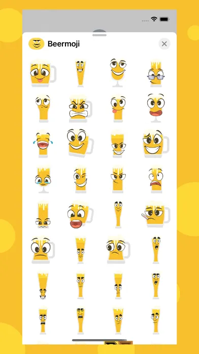 Captures d'écran de Beermoji