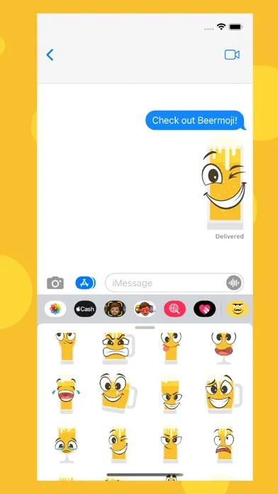 Captures d'écran de Beermoji
