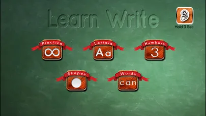 Tangkapan layar Learn Write, ABC 123!