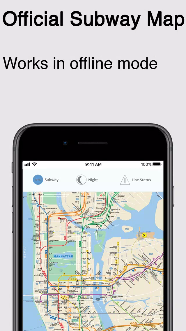 New York Subway Map Screenshots