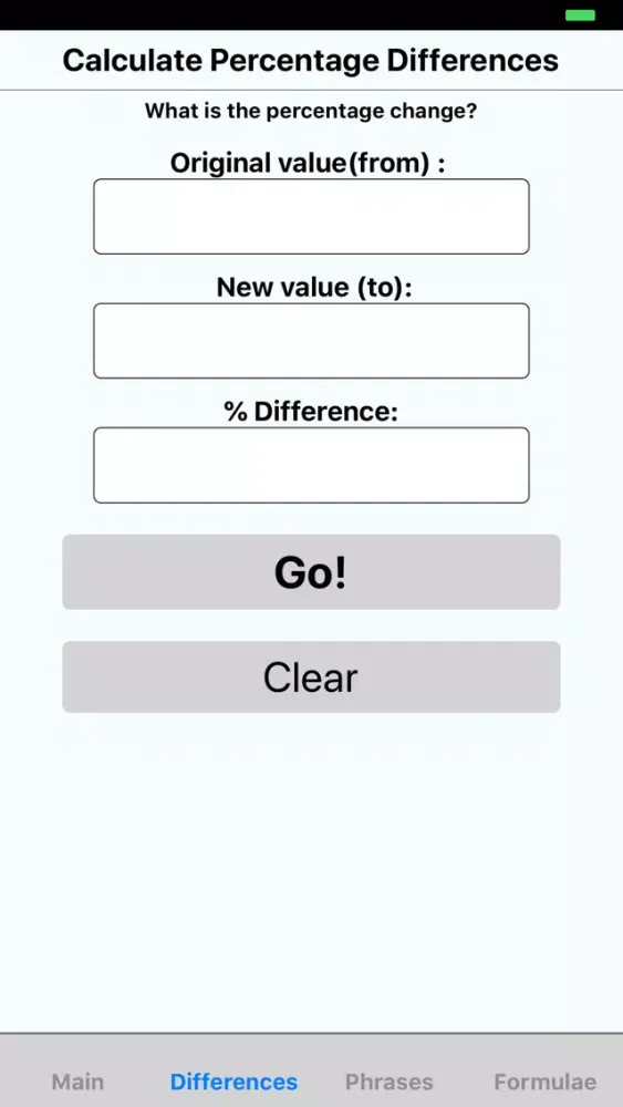 Percentage_Calculator应用截图