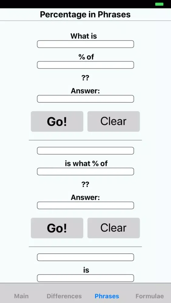 Percentage_Calculator应用截图