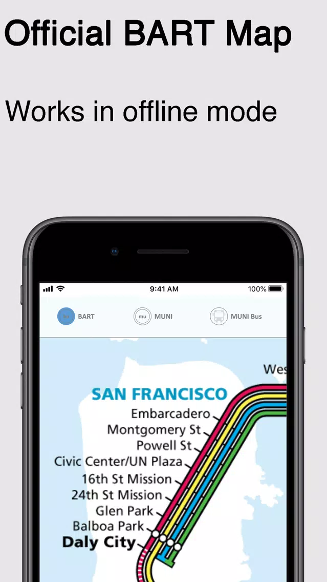 SF Metro Maps應用截圖