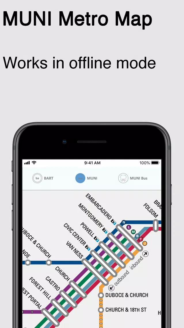 SF Metro Maps應用截圖
