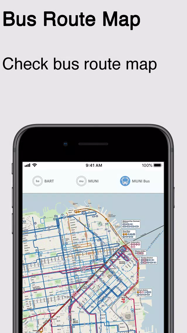 SF Metro Maps應用截圖